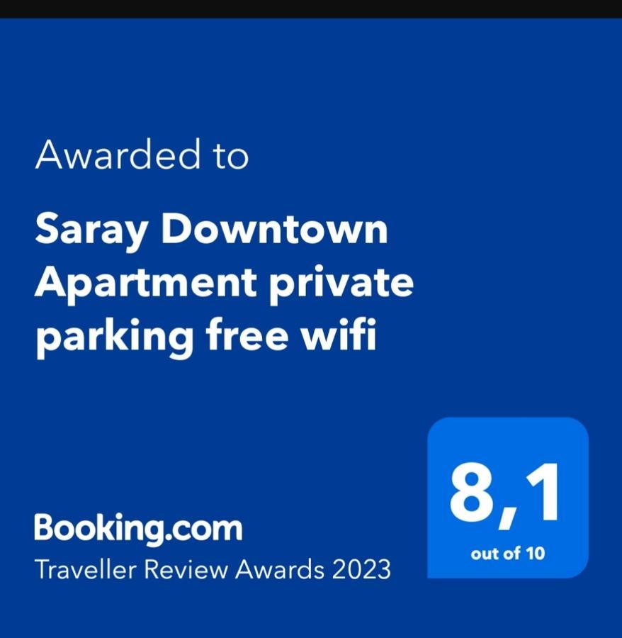 Saray Downtown Apartment Private Parking Free Wifi Szarajevó Kültér fotó